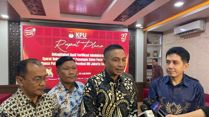 KPU Jakarta Terima Dokumen Tahap Dua dari Dharma-Kun