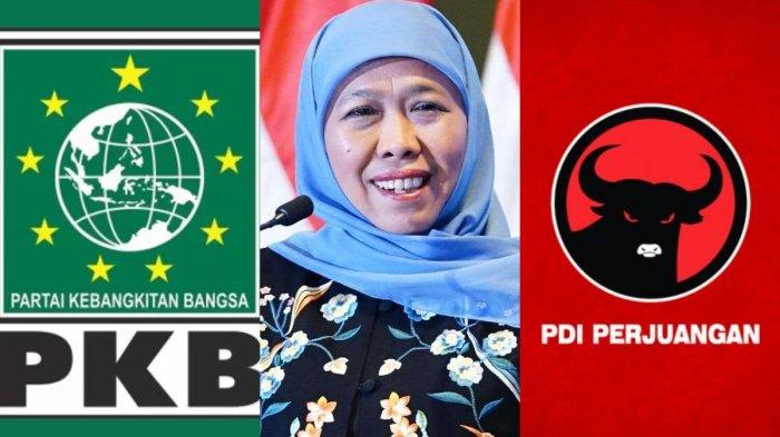 PDIP Usung Dua Menteri Lawan Khofifah di Pilgub Jatim